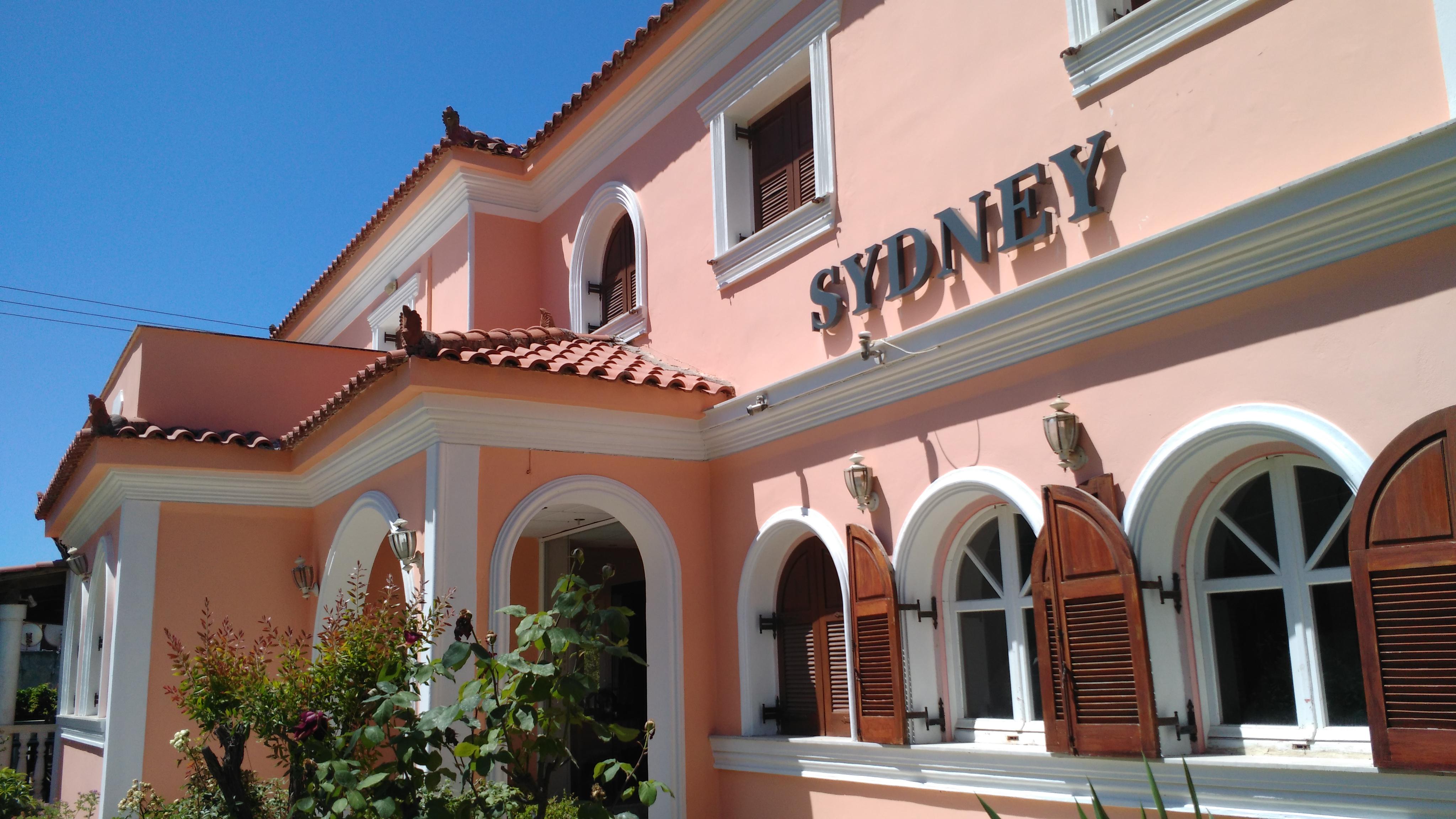 Hotel Sydney Laganas Bagian luar foto