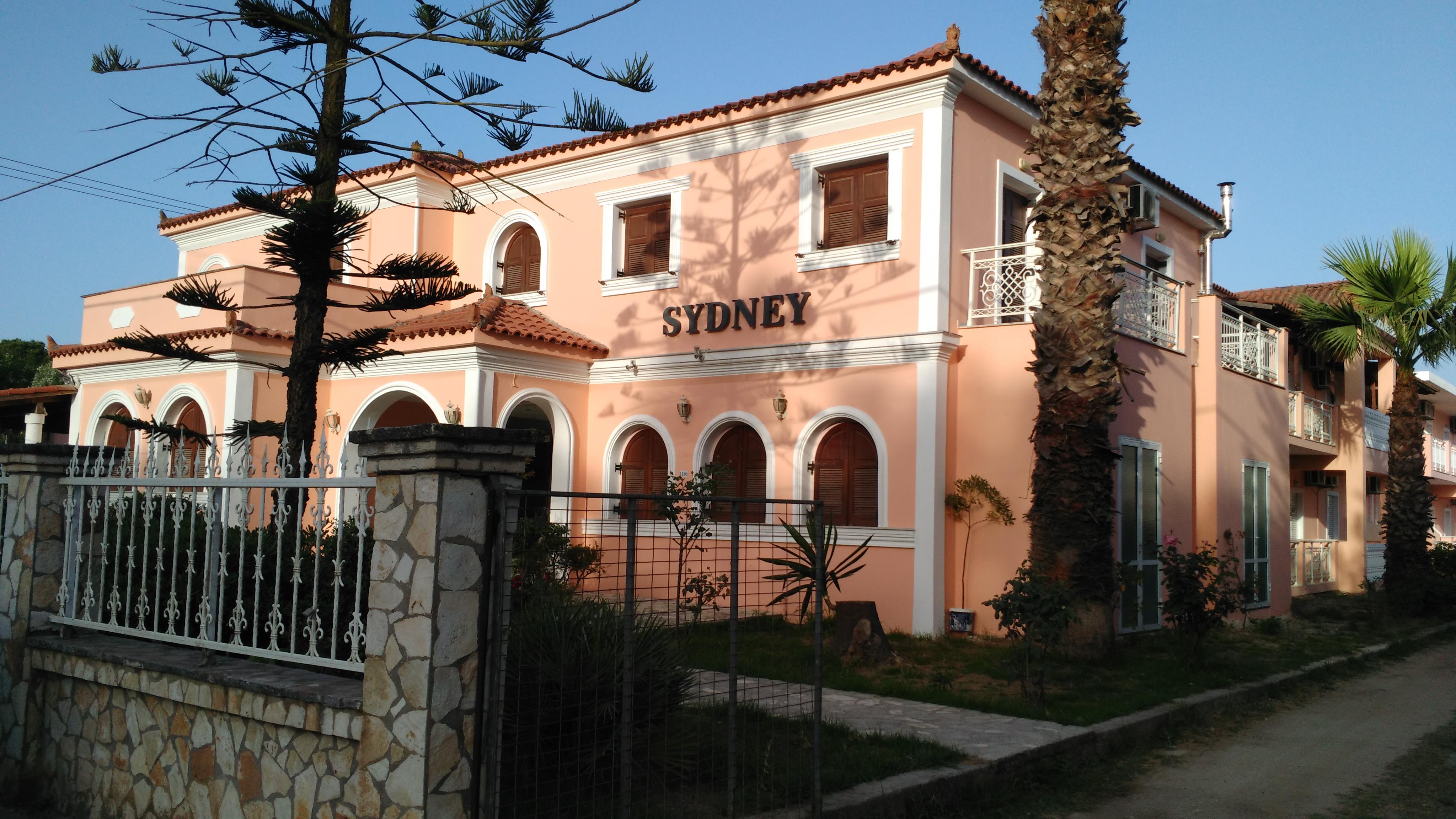 Hotel Sydney Laganas Bagian luar foto