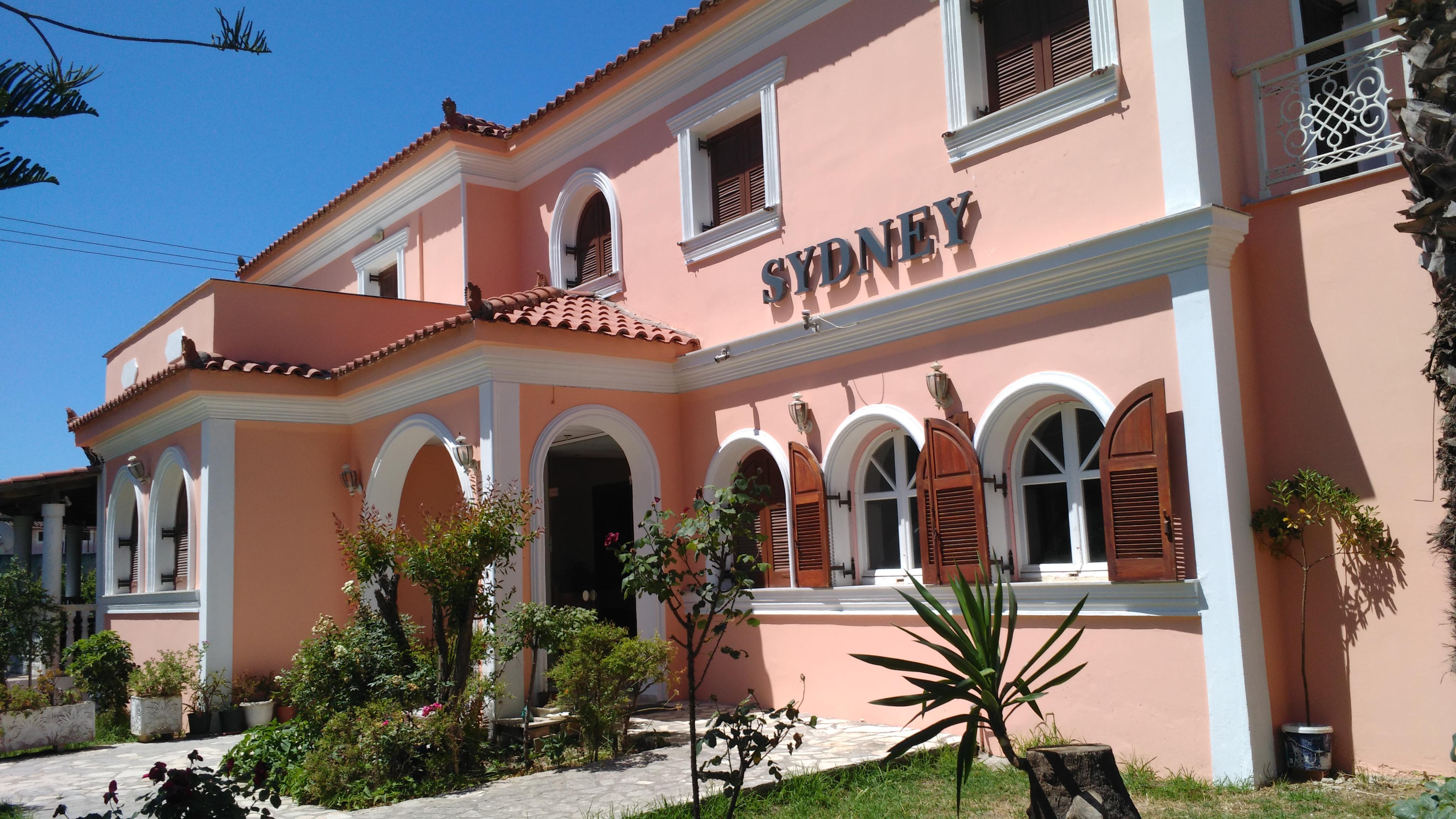 Hotel Sydney Laganas Bagian luar foto