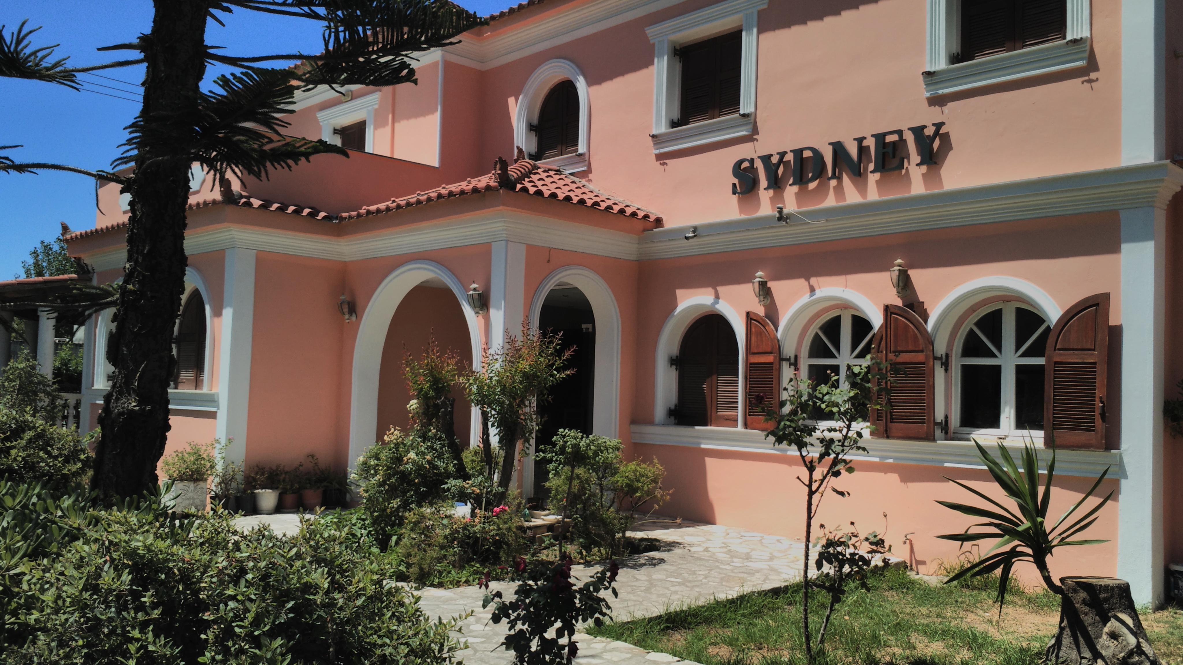 Hotel Sydney Laganas Bagian luar foto