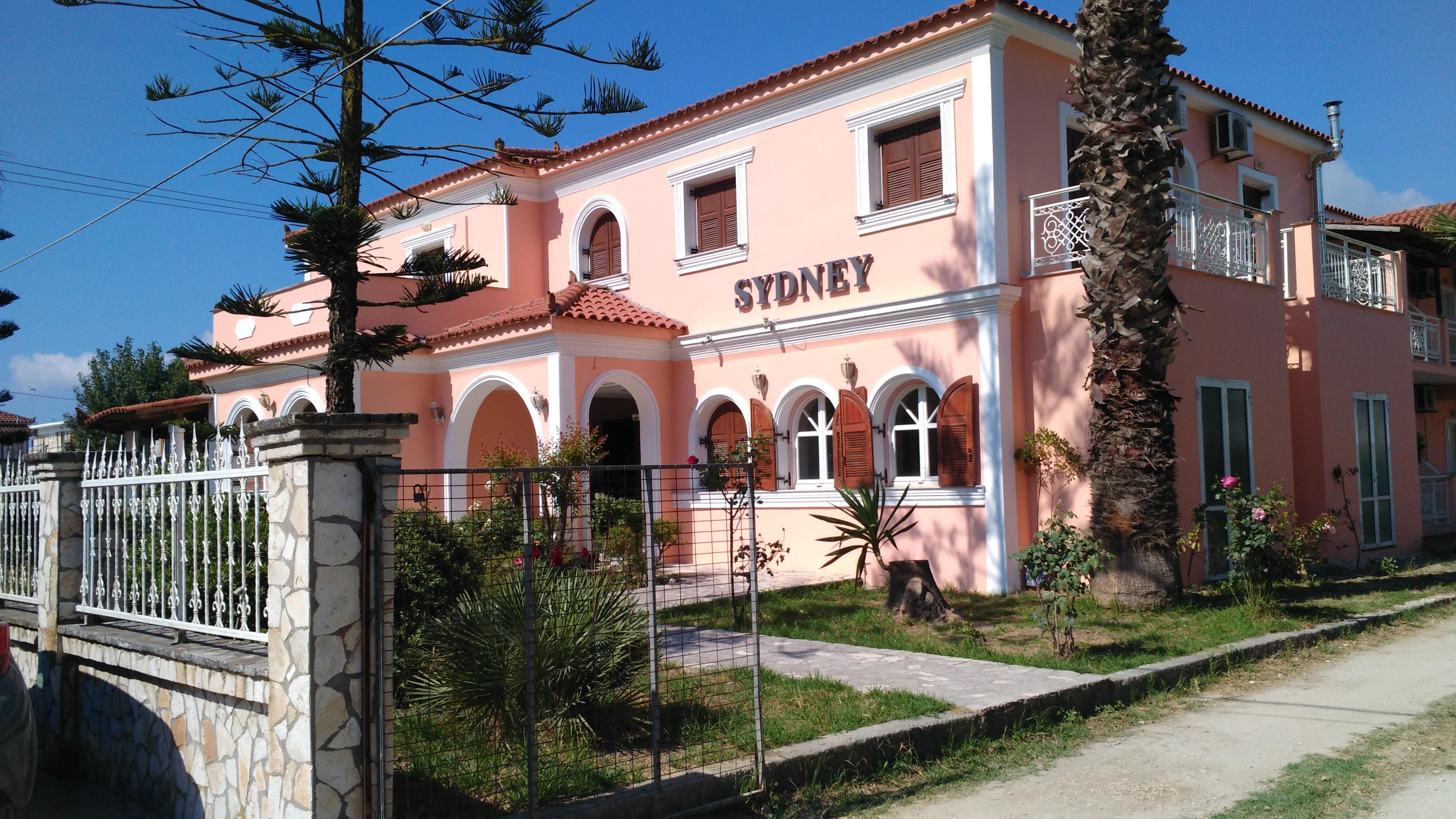 Hotel Sydney Laganas Bagian luar foto
