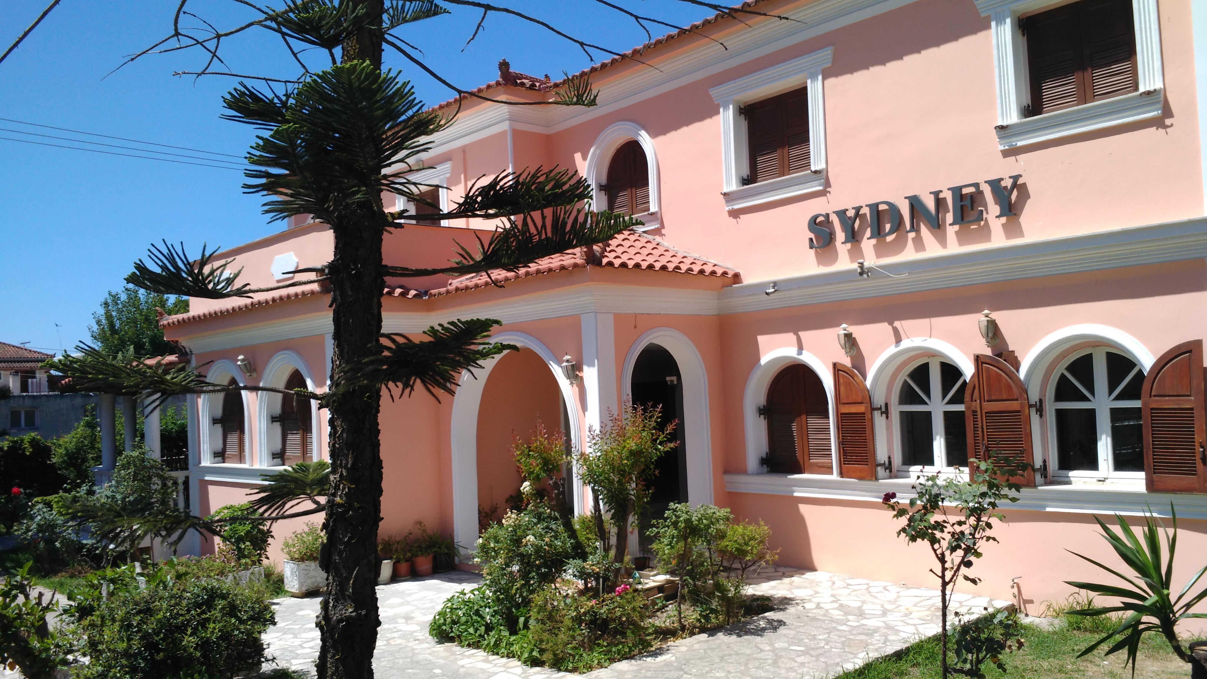 Hotel Sydney Laganas Bagian luar foto